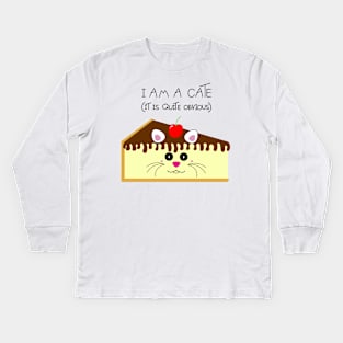 I am a cate Kids Long Sleeve T-Shirt